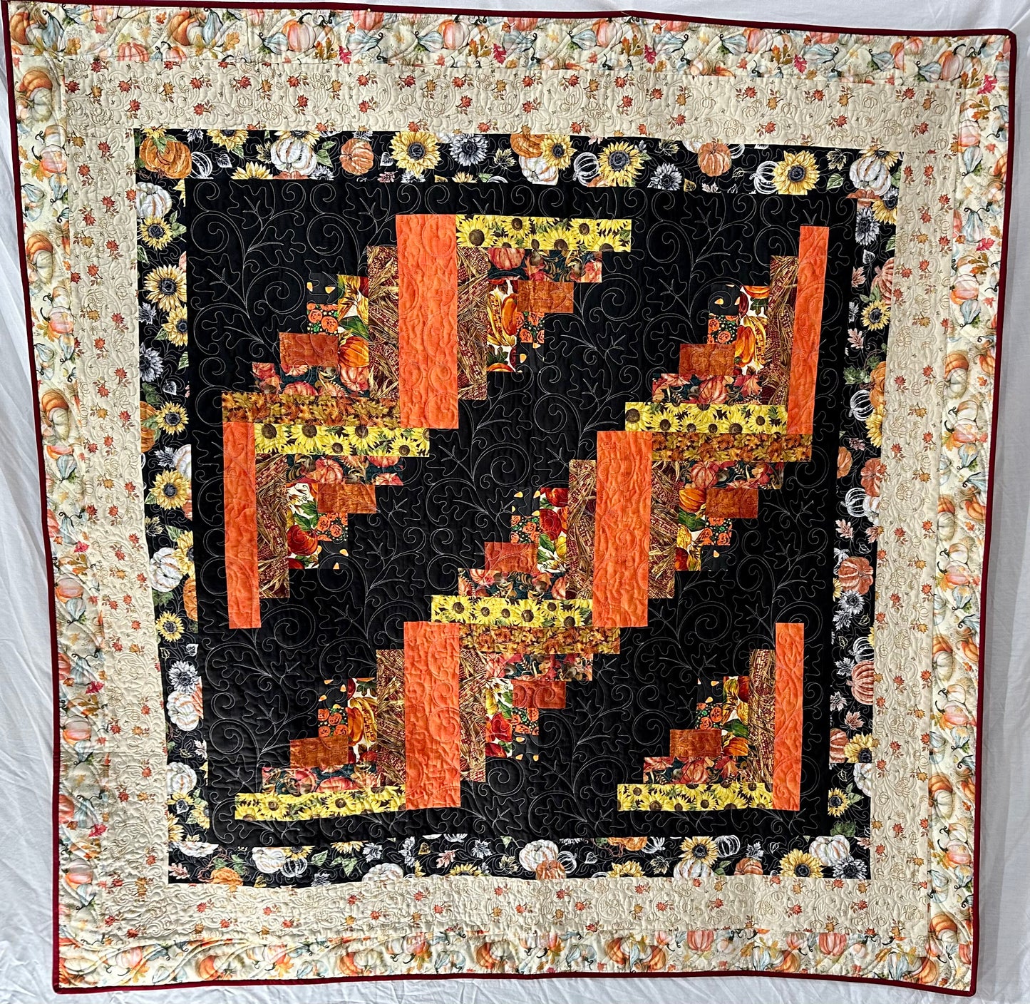 Fall Throw Quilt